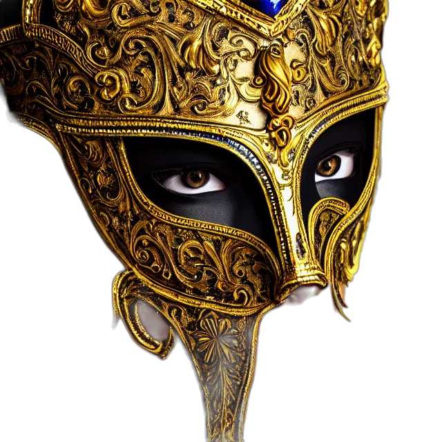 mask, crown, jewelry, face transparent PNG cut-out