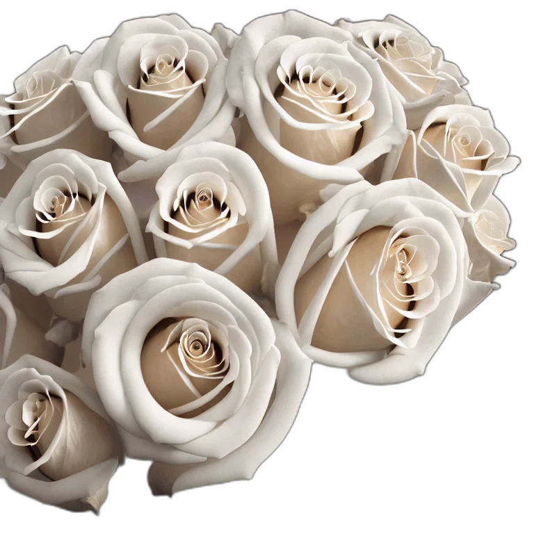 crown, flower, jewelry, 3d render transparent PNG cut-out