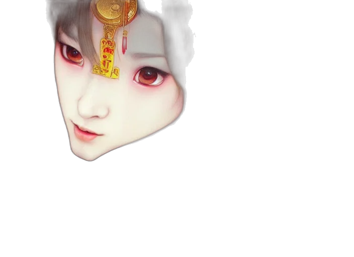 mask, face, crown, dragon transparent PNG cut-out