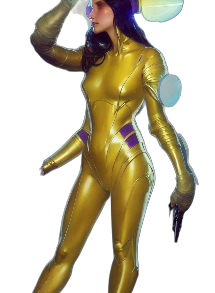 robot, staff, mask, concept art transparent PNG cut-out