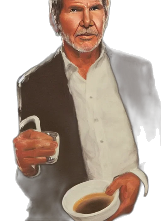 face, staff, mask, jacket transparent PNG cut-out