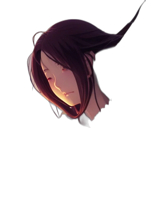 face, mask, crown, hair transparent PNG cut-out