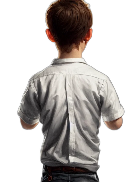 jacket, staff, dress, hair transparent PNG cut-out