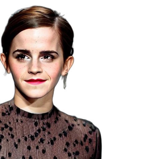 face, dress, cartoon, photorealistic transparent PNG cut-out