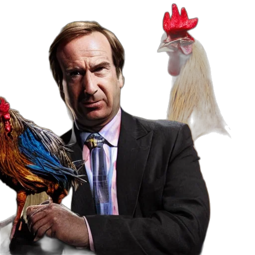 animal, saul, goodman, rooster transparent PNG cut-out