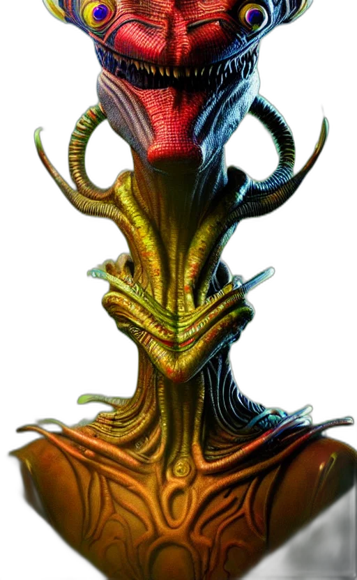 mask, dragon, creature, crown transparent PNG cut-out