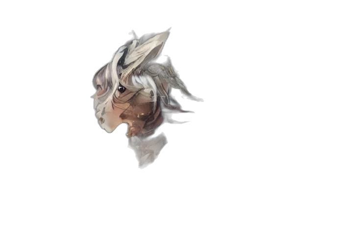 dragon, mask, face, creature transparent PNG cut-out