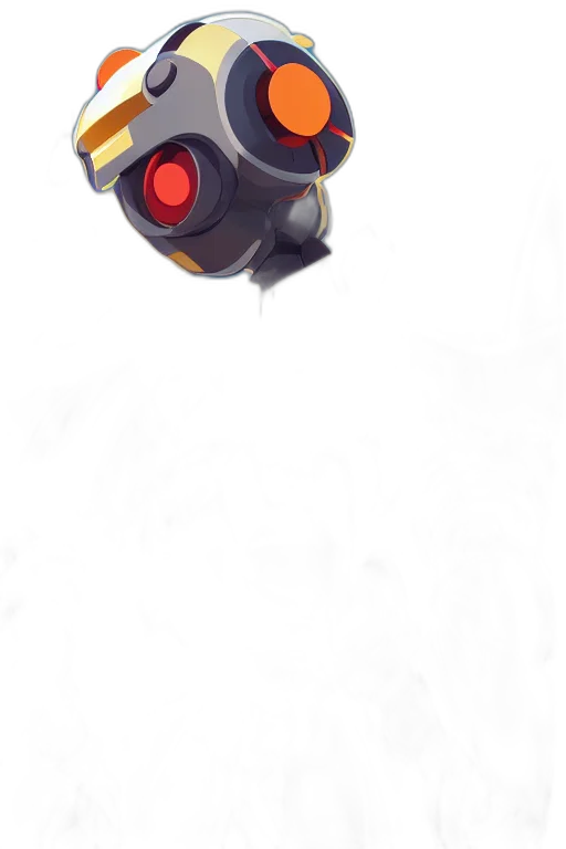 robot, weapon, staff, mask transparent PNG cut-out