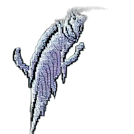 dragon, staff, creature, animal transparent PNG cut-out