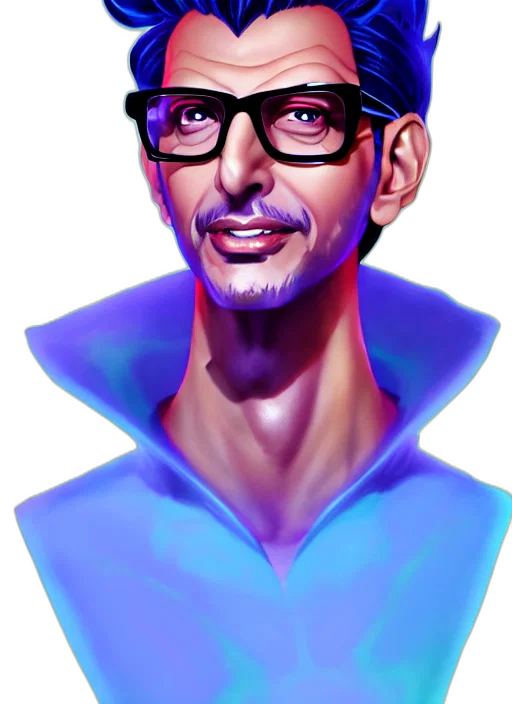 face, staff, robot, jacket transparent PNG cut-out