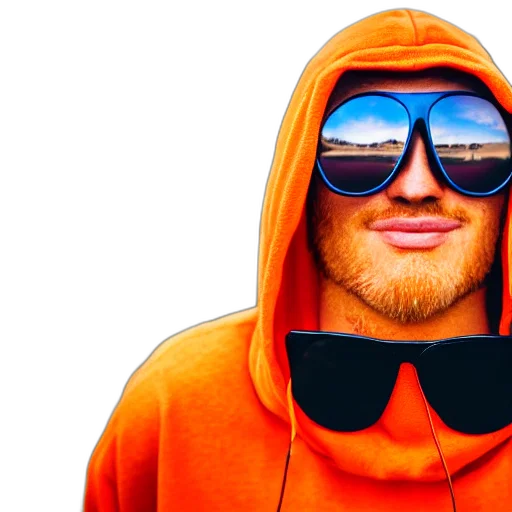 jacket, face, staff, mask transparent PNG cut-out
