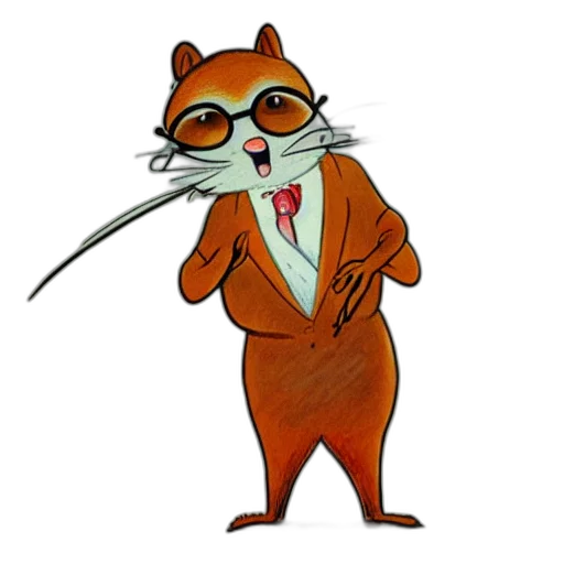 staff, animal, cartoon, concept art transparent PNG cut-out