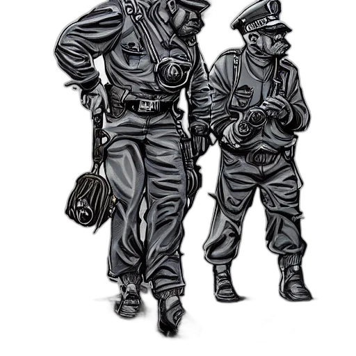 jacket, comic book art, concept art, cartoon transparent PNG cut-out