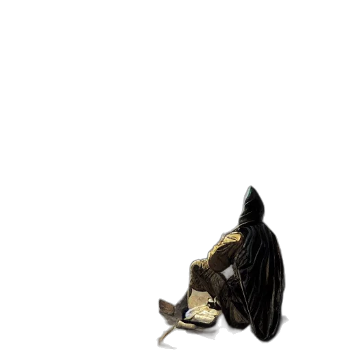 shoes, animal, hat, staff transparent PNG cut-out