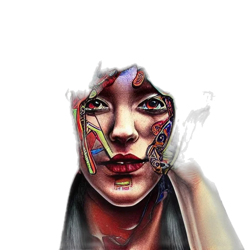 mask, face, robot, jewelry transparent PNG cut-out