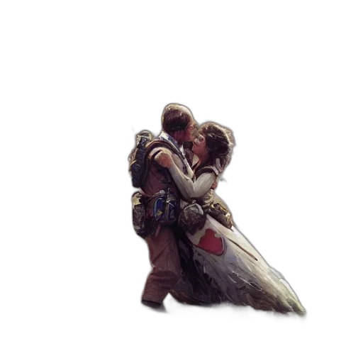 weapon, sword, creature, staff transparent PNG cut-out