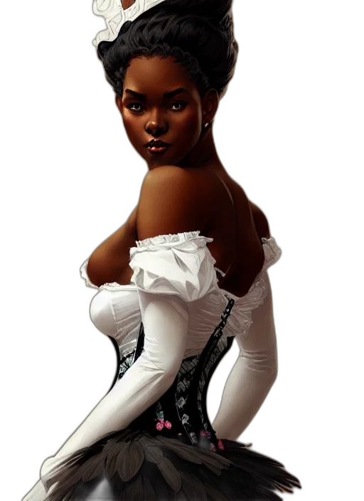 dress, shoes, robot, concept art transparent PNG cut-out