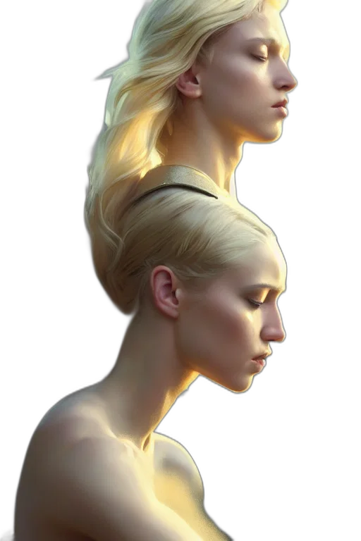 crown, hair, face, jewelry transparent PNG cut-out