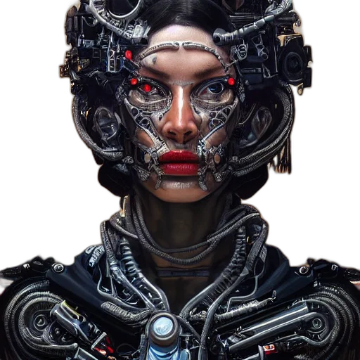 robot, face, mask, jewelry transparent PNG cut-out