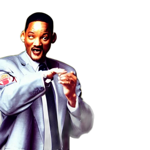 jacket, will, smith, hitting transparent PNG cut-out