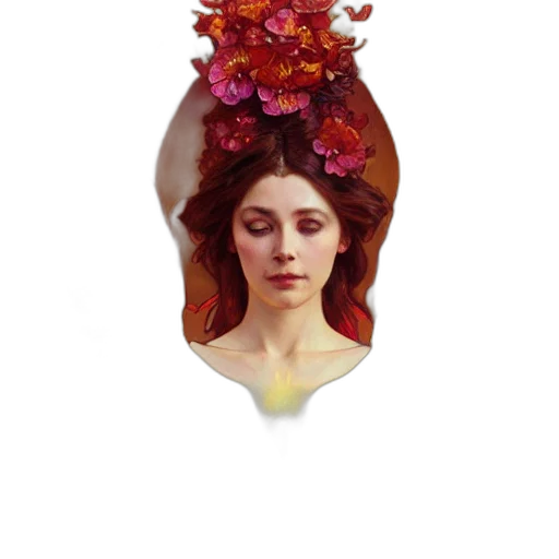 crown, flower, hat, jewelry transparent PNG cut-out