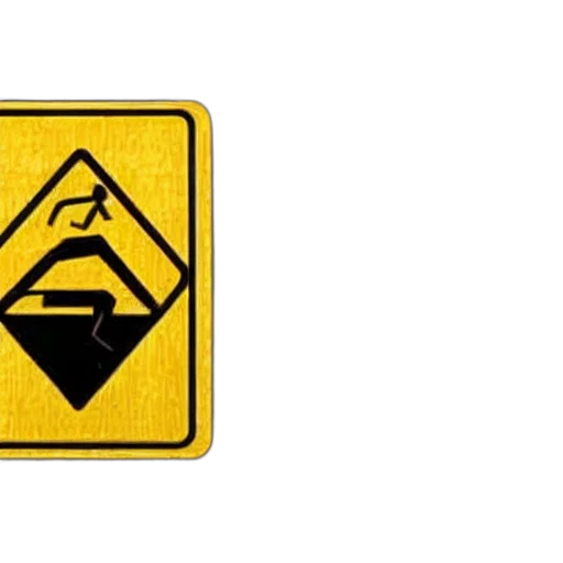 car, scene, symbolizes, caution transparent PNG cut-out