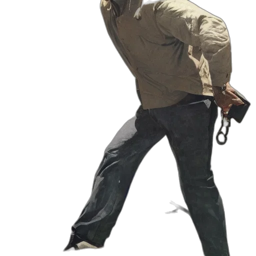 staff, jacket, weapon, mask transparent PNG cut-out