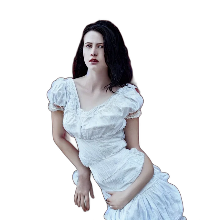 dress, photorealistic, concept art, fantasy art transparent PNG cut-out