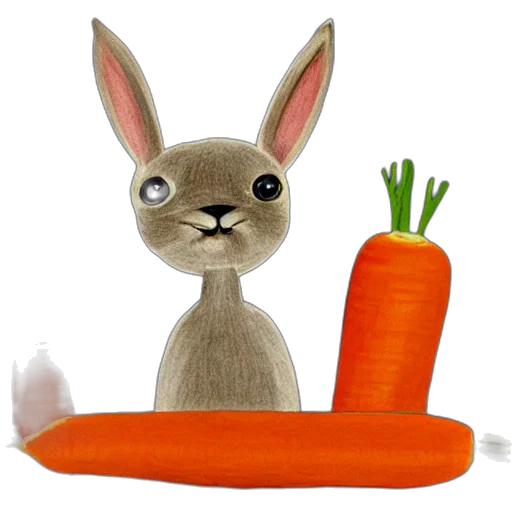 food, animal, 3d render, photorealistic transparent PNG cut-out