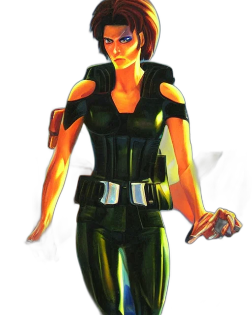 staff, jacket, dress, weapon transparent PNG cut-out