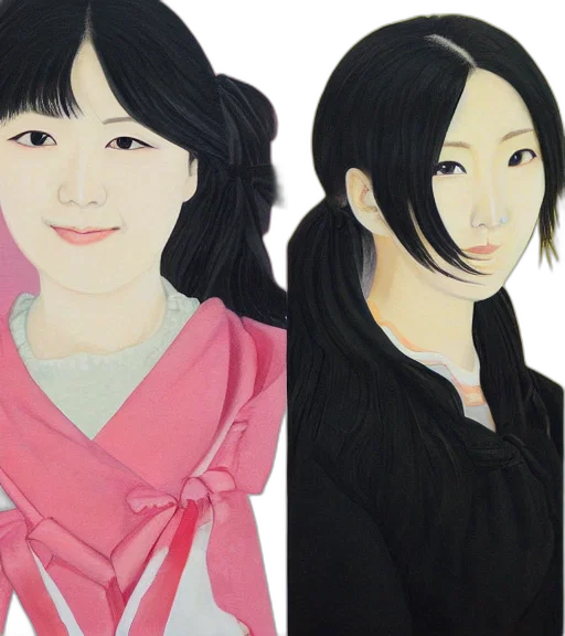 photorealistic, oil painting, concept art, anime transparent PNG cut-out