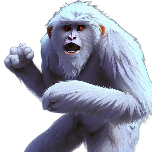 animal, creature, face, staff transparent PNG cut-out