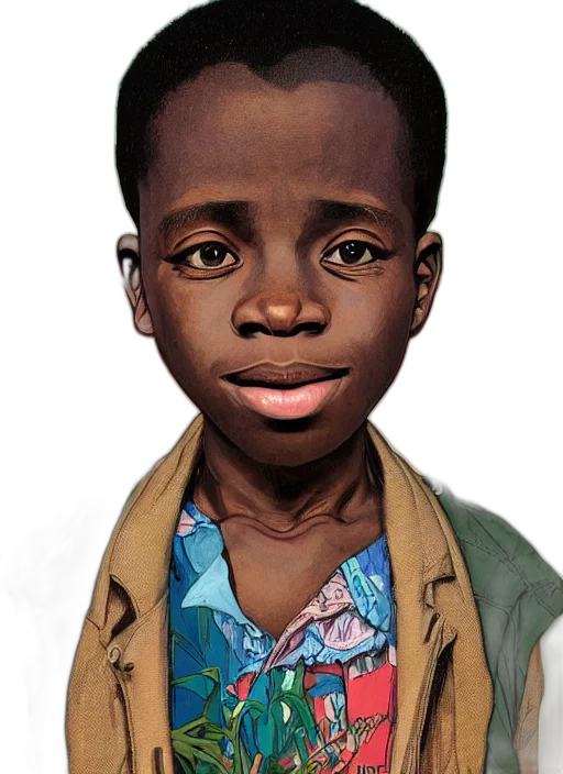 face, jacket, photorealistic, concept art transparent PNG cut-out