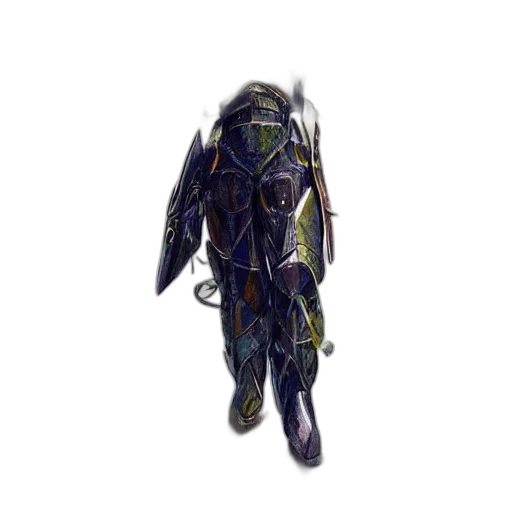 jacket, mask, robot, staff transparent PNG cut-out