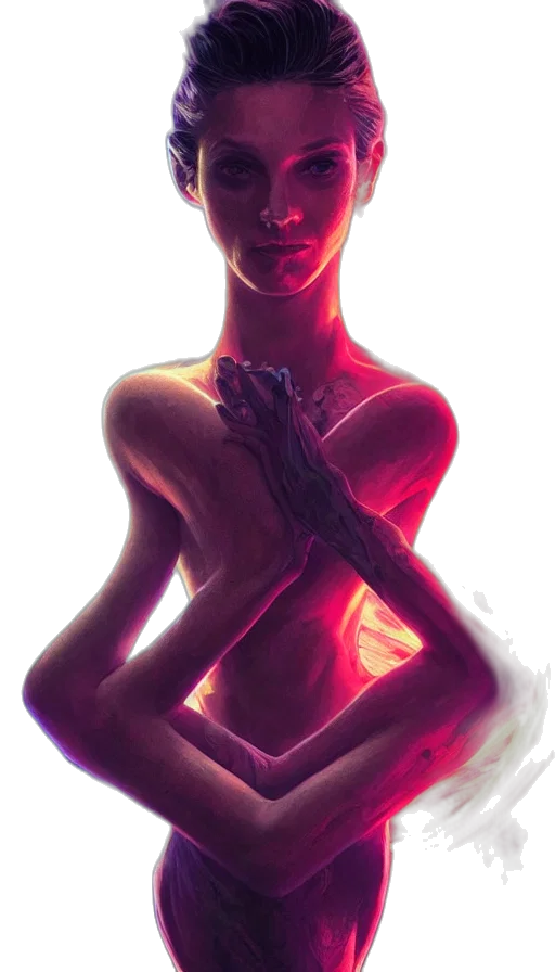 mask, face, staff, creature transparent PNG cut-out