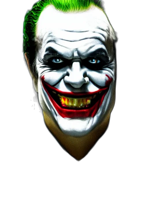 face, mask, creature, comic book art transparent PNG cut-out