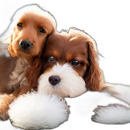animal, photorealistic, 3d render, snow transparent PNG cut-out