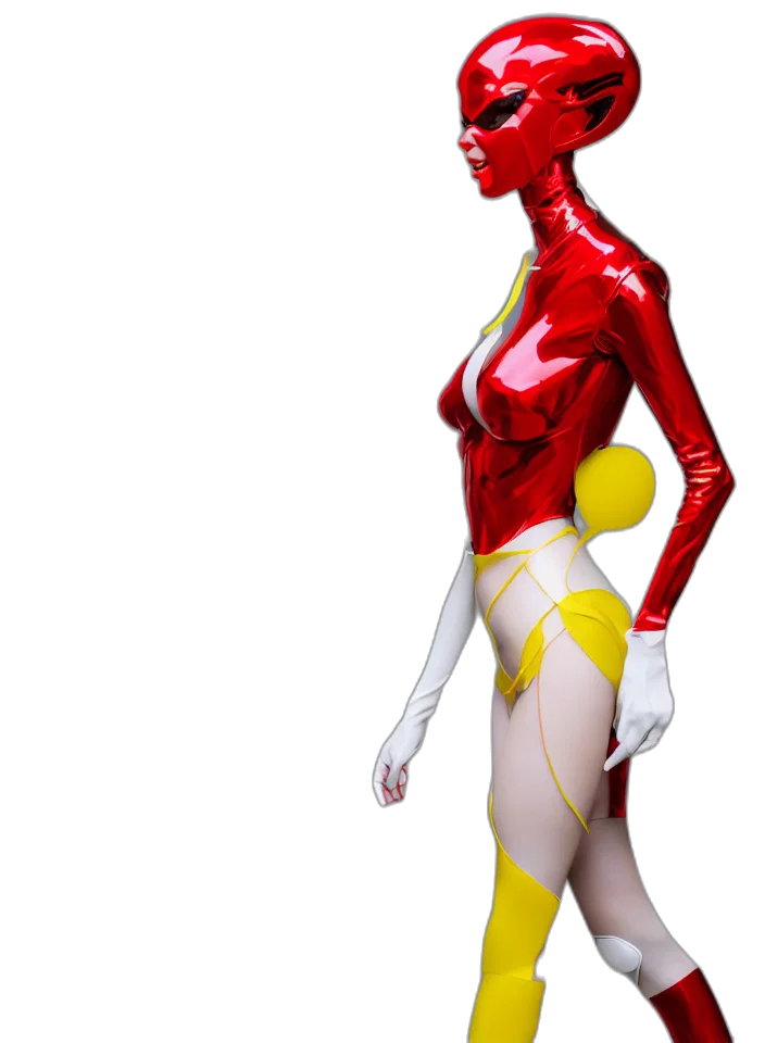 dress, robot, mask, jacket transparent PNG cut-out