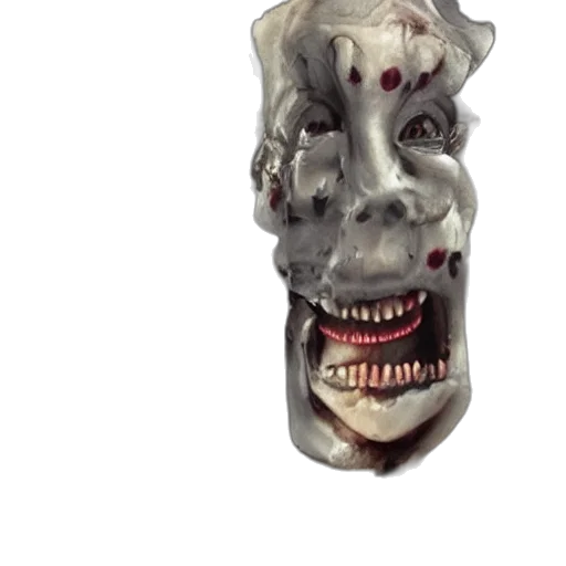 mask, face, creature, staff transparent PNG cut-out