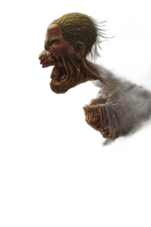 mask, face, hair, creature transparent PNG cut-out