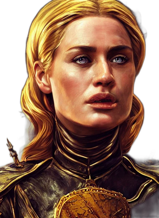 face, crown, dragon, photorealistic transparent PNG cut-out
