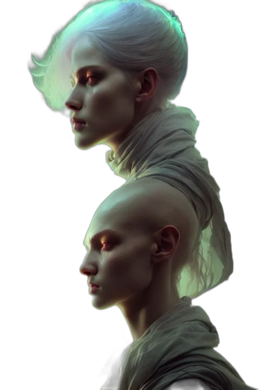 face, mask, creature, robot transparent PNG cut-out