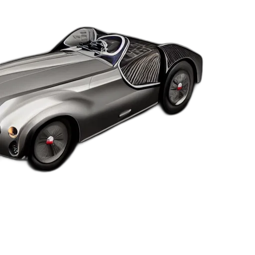 car, 3d render, concept art, photorealistic transparent PNG cut-out
