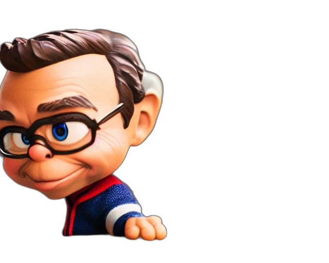 face, cartoon, 3d render, photorealistic transparent PNG cut-out
