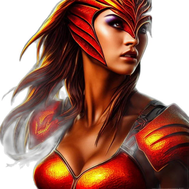 mask, fantasy art, comic book art, concept art transparent PNG cut-out