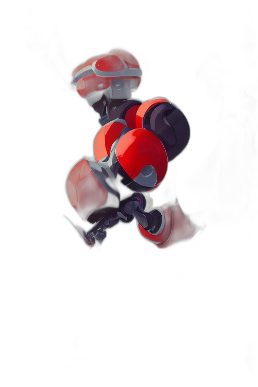 robot, weapon, staff, mask transparent PNG cut-out