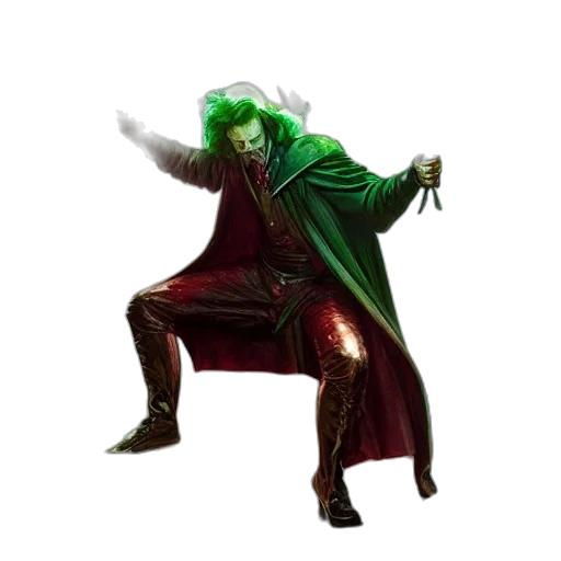 jacket, creature, concept art, comic book art transparent PNG cut-out