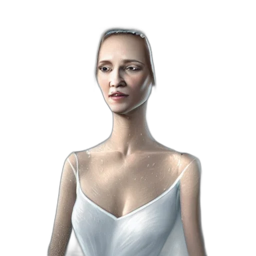 dress, robot, face, jewelry transparent PNG cut-out