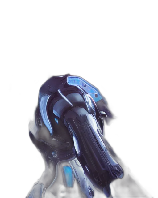 robot, mask, weapon, creature transparent PNG cut-out