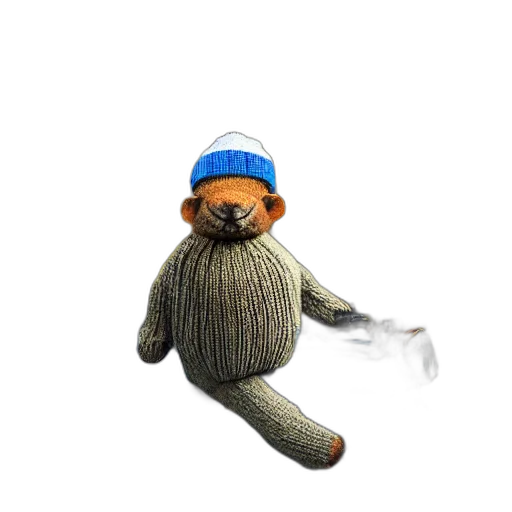 hat, creature, staff, animal transparent PNG cut-out